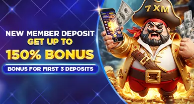 7XM First 3 Deposit Get 150% Bonus