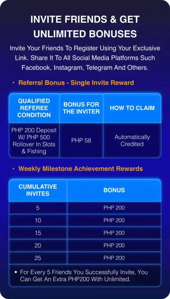7XM Invite Friends