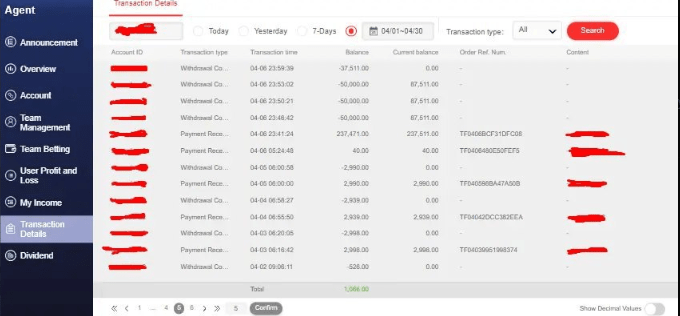Proof of payout