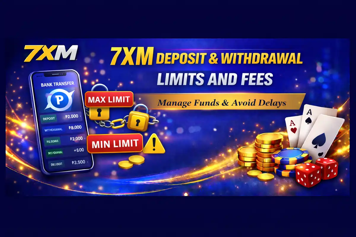 7XM Deposit and Withdrawal Limits