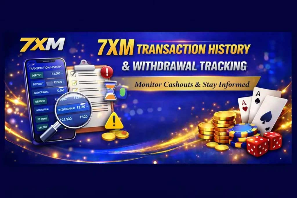 7XM Transaction History & Withdrawal Tracking